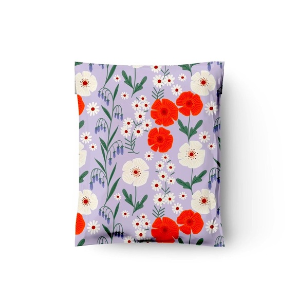 Floral Fields Poly Mailers 10x13 Pack of 25 - Picture 7 of 12